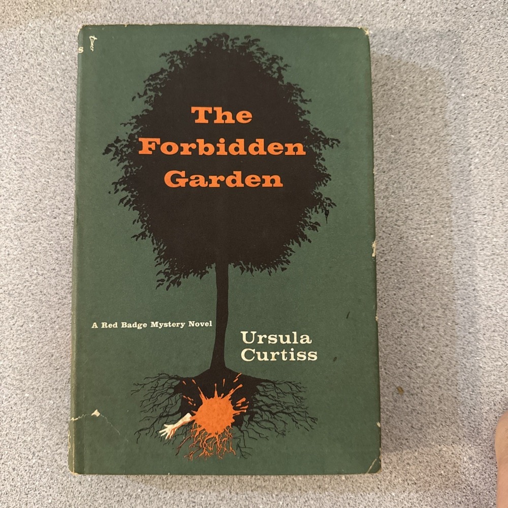 Ursula Curtiss: The Forbidden Garden - Hardcover Book Club vintage 1962